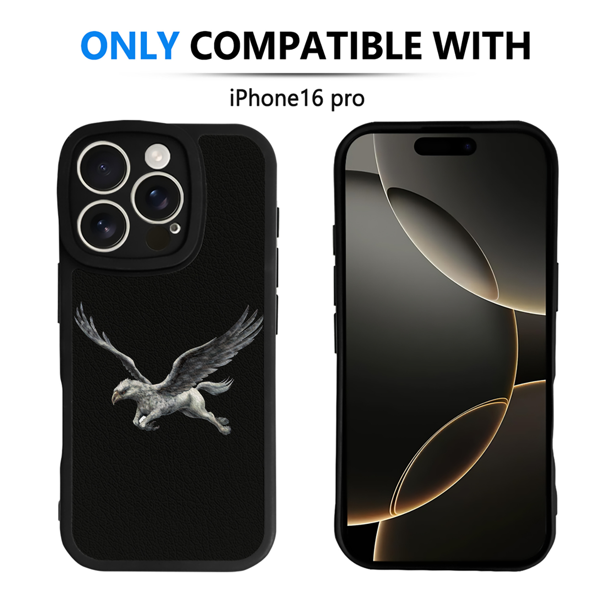 （画像用） Harry Potter ハリー・ポッターシリーズ 【iPhone 16シリーズ対応】シリコンスマホケース（レザー調） 材質：シリコン